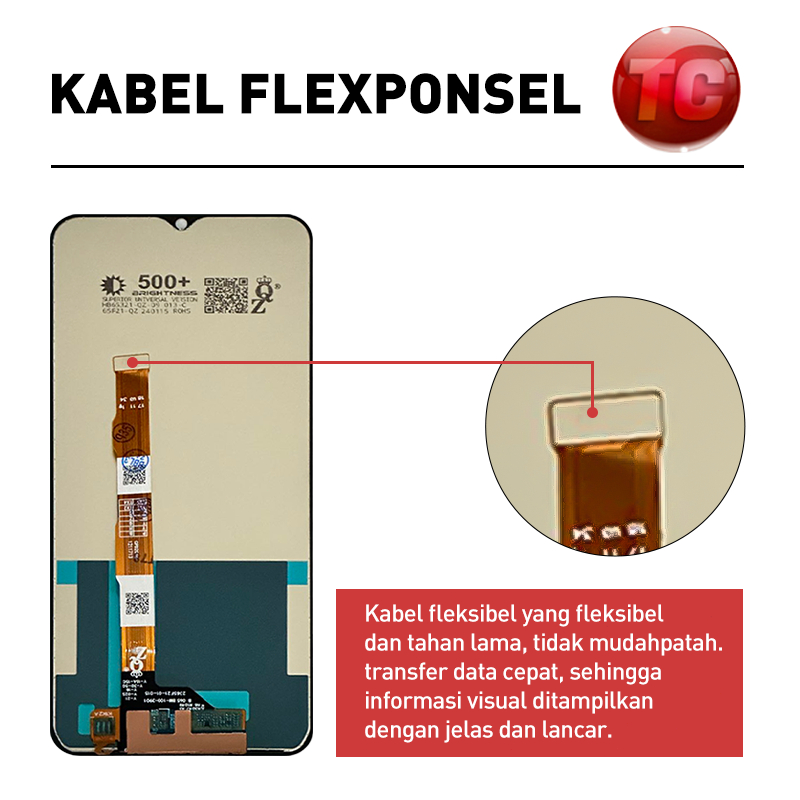 Jual TC LCD For VIVO Y27 Fullset hp Touchscreen Kompatibel untuk Glass ...