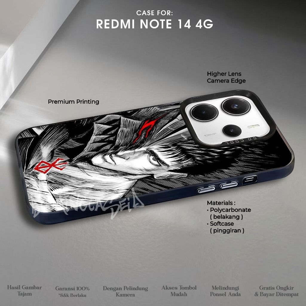 Jual Case Redmi Note 14 5G Casing Redmi Premium Matte Hard Casing ...