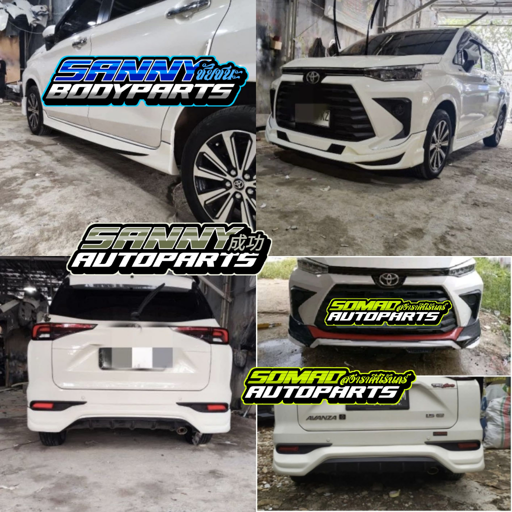 Jual FULL SET BODYKIT TOYOTA AVANZA TAHUN 2022 - 2024 BODYKIT AVANZA ...