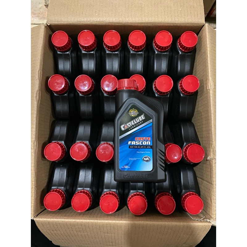 Jual Castelube Fascon 24 botol 15W-40 800ml(Paket Bengkel) | Shopee ...