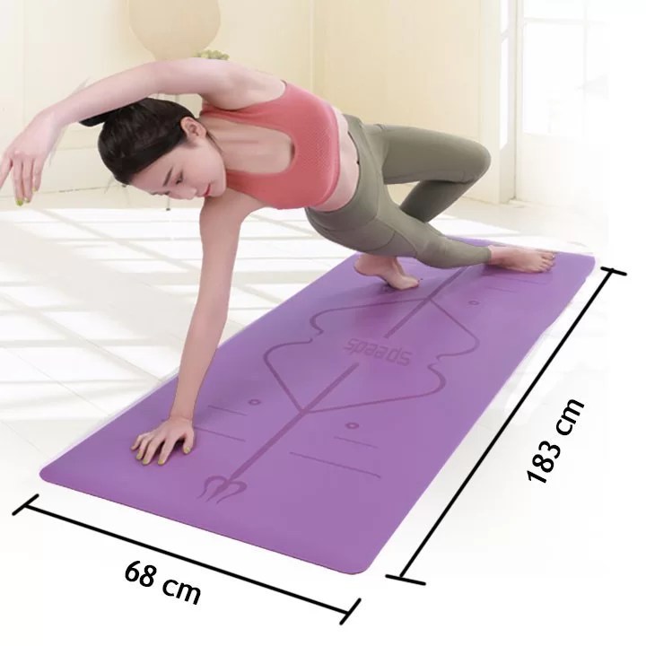 Jual SPEEDS Matras Yoga Mat Alas Olahraga Spons Tebal Empuk Lantai ...
