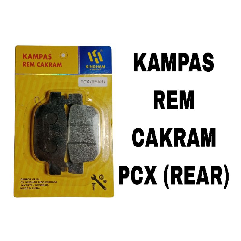 Jual BRAKE PAD / KAMPAS REM CAKRAM PCX (REAR) | Shopee Indonesia