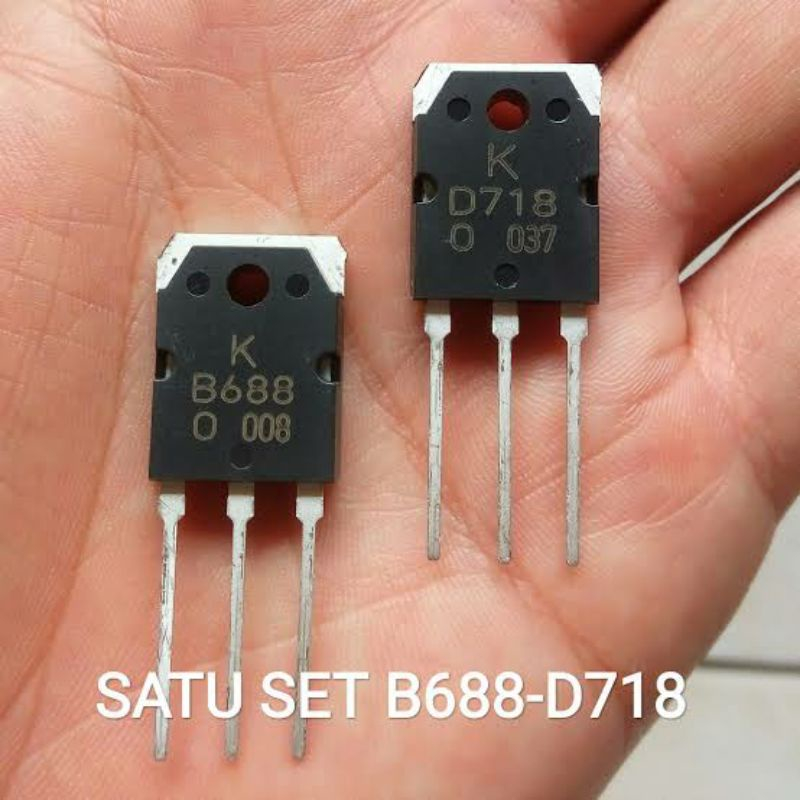 Jual (1set ) Transistor d718 b688 D-718 / B688 Original | Shopee Indonesia