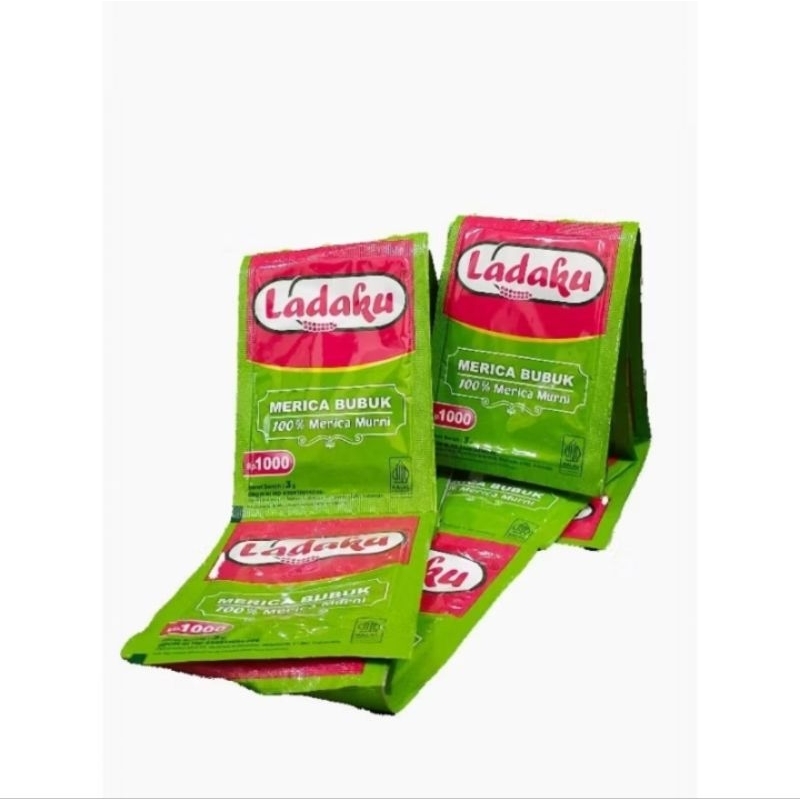 Jual Ladaku Sachet 1 Renceng isi 12 Sachet | Shopee Indonesia