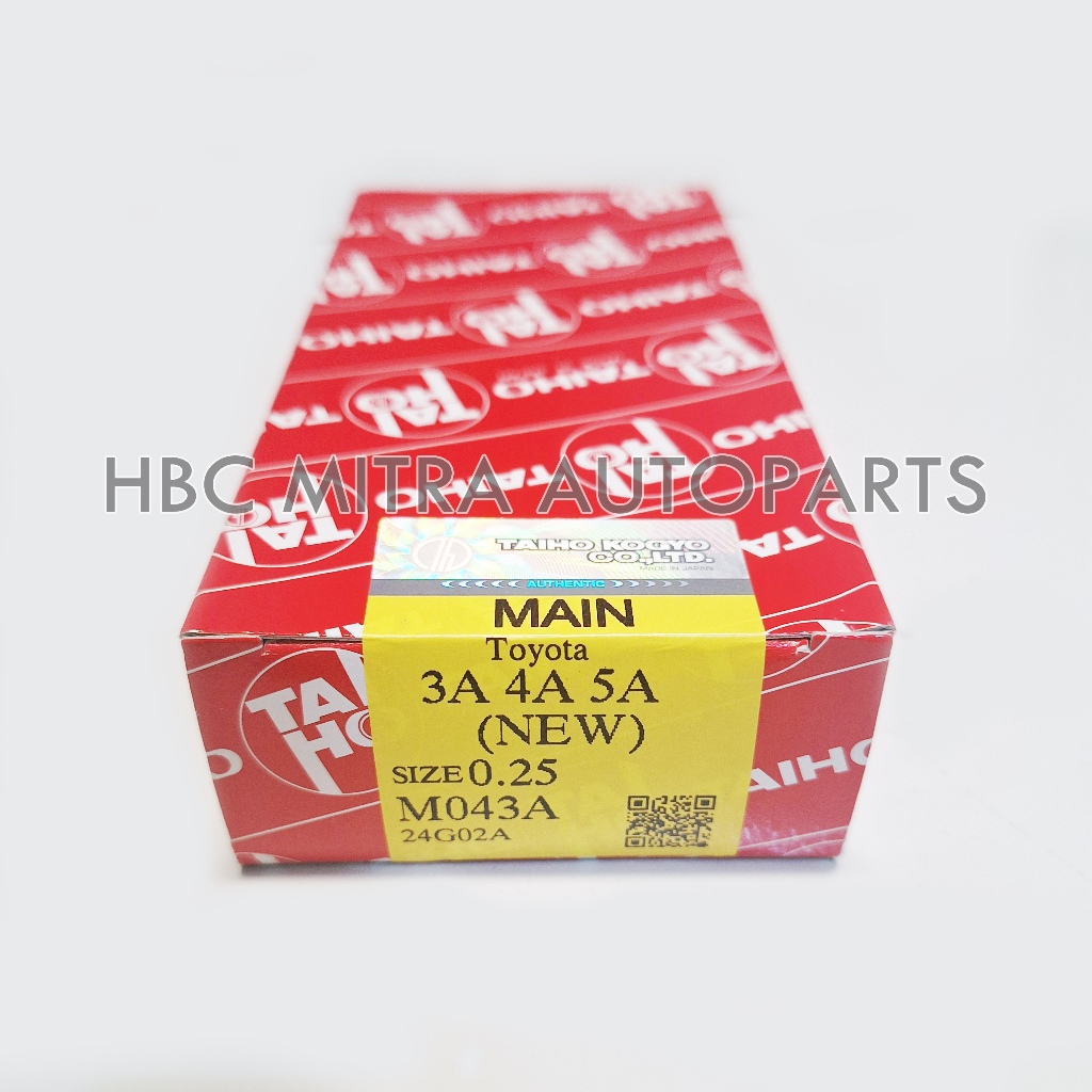 Jual Metal Duduk Corolla Twincam Great All New Soluna M043 STD 025 050 ...