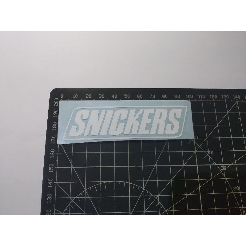 Jual stiker cutting snickers | Shopee Indonesia