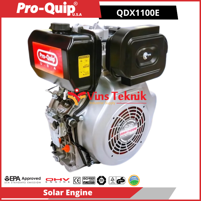 Jual Mesin Penggerak Diesel 28HP Solar Engine QDX1100E PROQUIP QDX 1100 ...