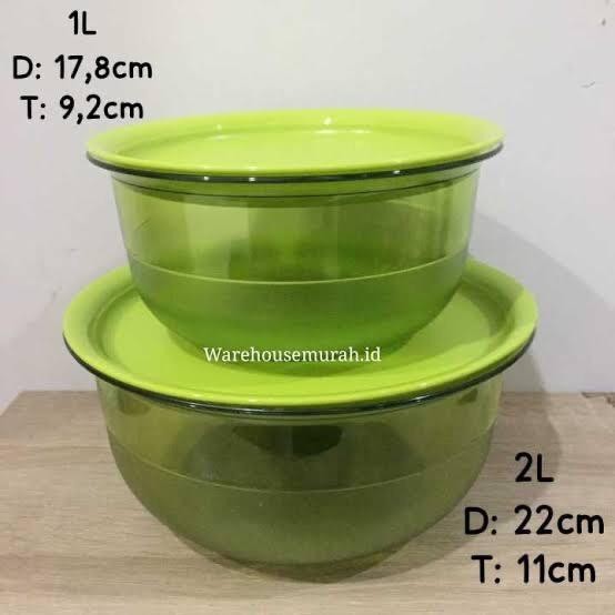 Jual Table Collection Set Tupperware(2), Ukuran 2L dan 1L | Shopee ...