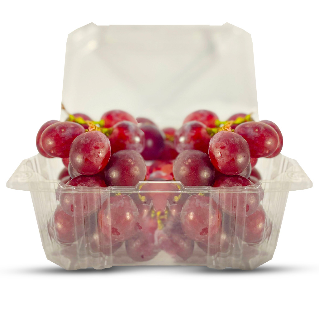 Jual Buah Anggur Merah Manis dan besar import RRC kemasan 800 Gram ...
