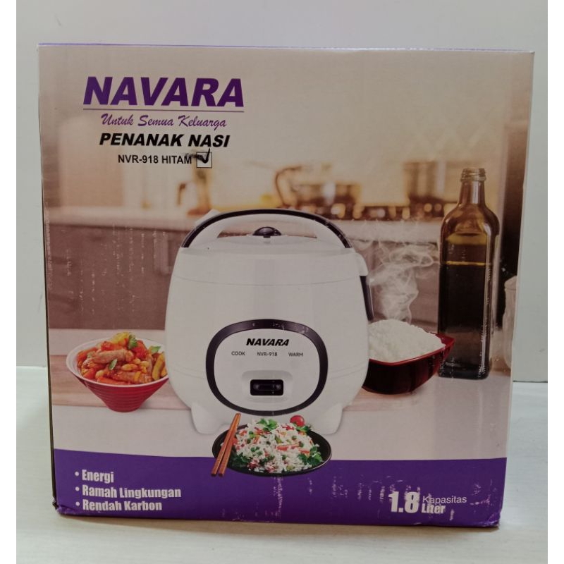 Jual Rice Cooker Navara NVR-918 / Penanak Nasi 3in1 Navara 1.8Liter ...