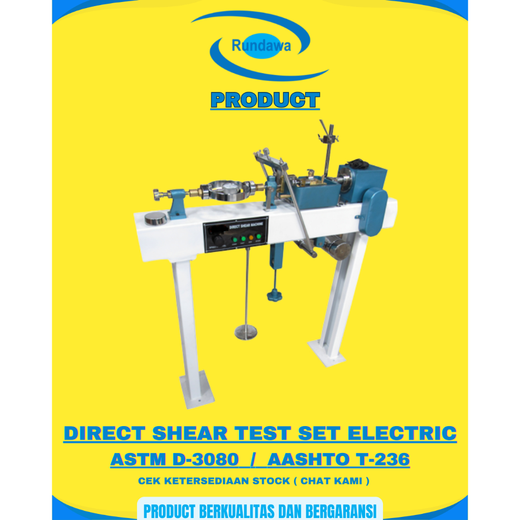 Jual Direct Shear Test set Electric / Directshear / electric direct ...
