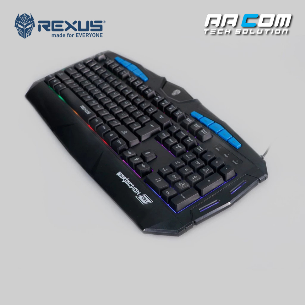 Jual KEYBOARD MOUSE GAMING COMBO REXUS WARFACTION VR1 | Shopee Indonesia