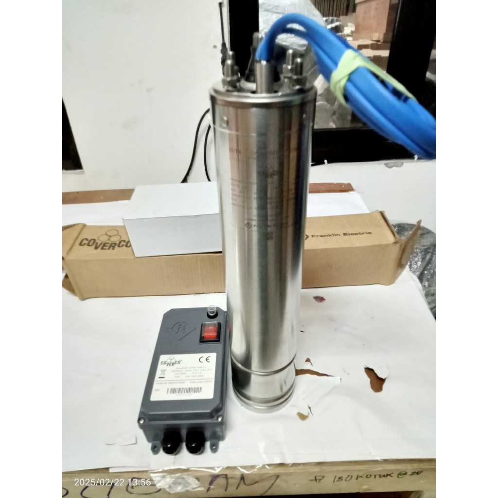 Jual Franklin coverco Motor 3 hp dan Control Box coverco 3 hp pengairan ...