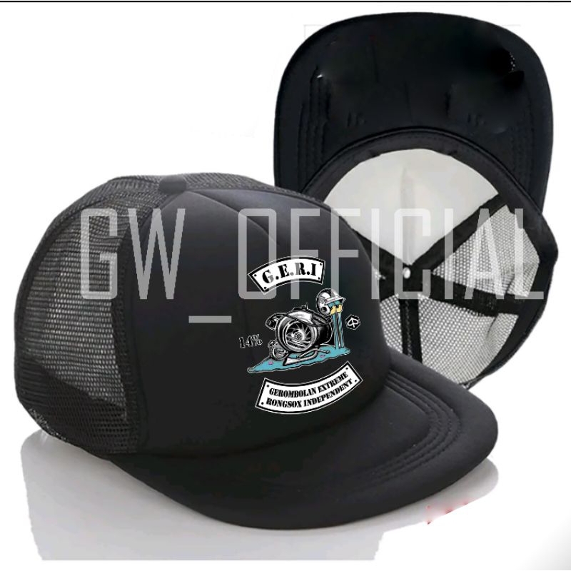 Jual Topi Snapback Vespa GERI Gerombolan extreme rongsox independent ...