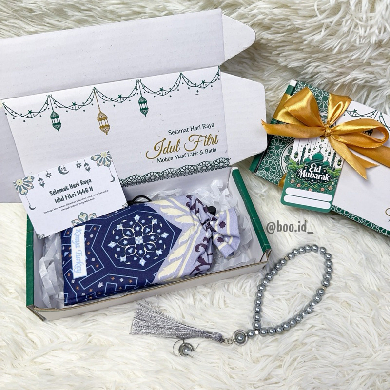 Jual [HAMPERS SAJADAH TASBIH]HAMPERS GIFTBOX SAJADAH TRAVEL DAN TASBIH ...