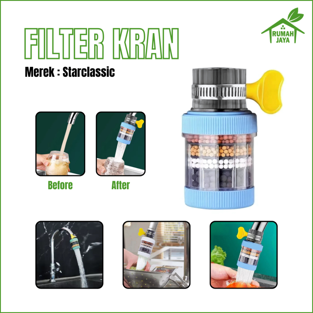 Jual RJO - Saringan Air Kran / Filter Sambungan Kran Air Wastafel ...