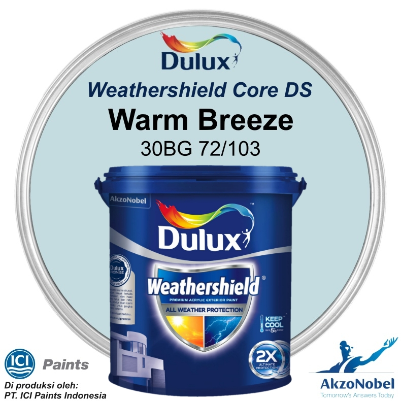 Jual CAT DULUX WEATHERSHIELD 2.5 LT - WARM BREEZE 30BG 72/103 | Shopee ...