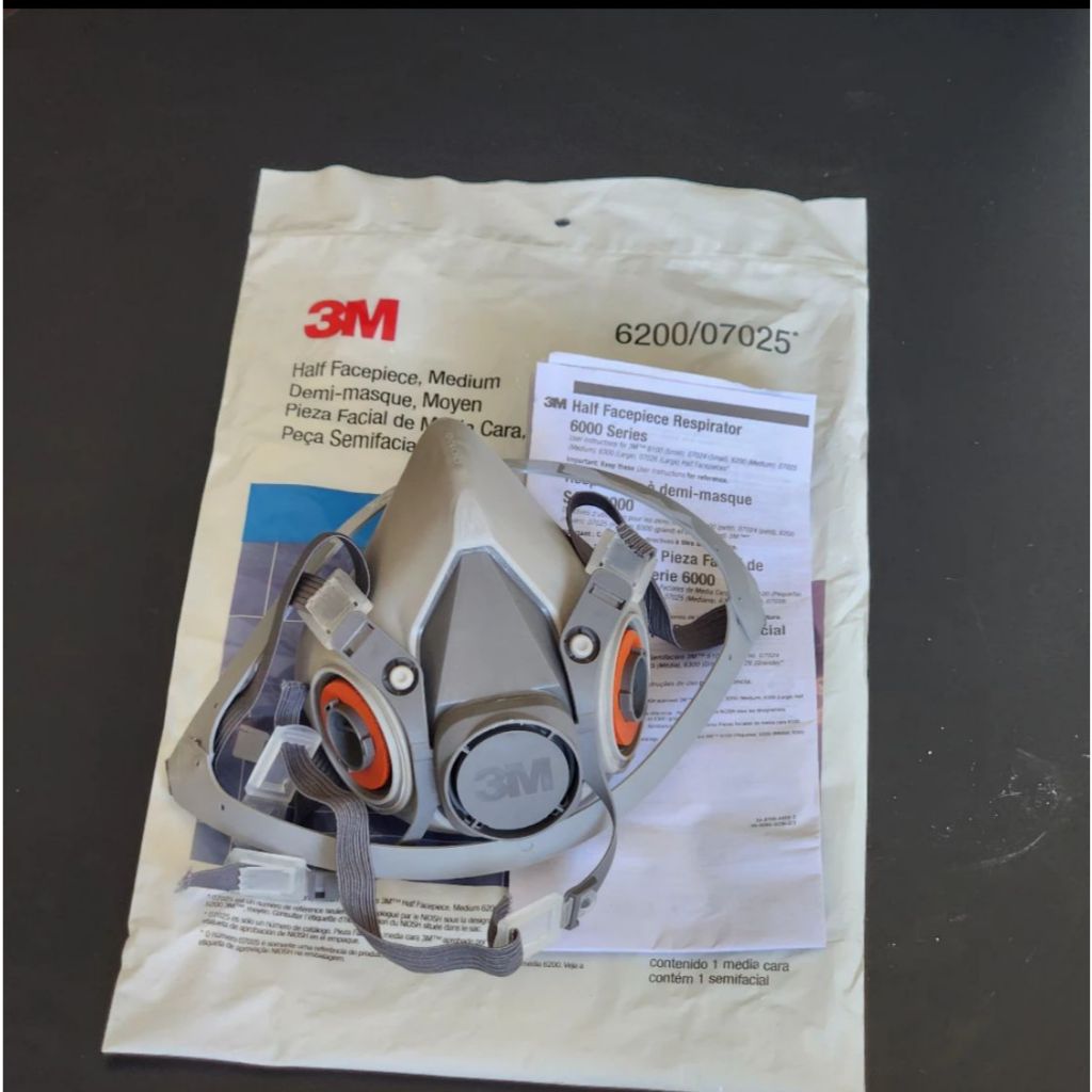 Jual Masker 3M 6200 Half Facepiece Respirator Half Gas Mask | Shopee ...