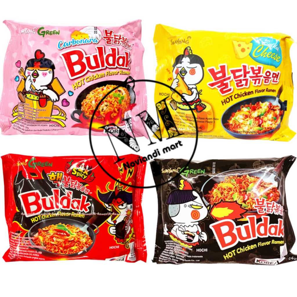 Jual EXP JANUARI 2026 MIE SAMYANG SEMUA VARIAN HOT CHICKEN BULDAK RAMEN