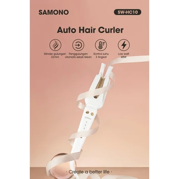 SAMONO Catokan Curly Automatic Catokan Keriting Keramik SW HC10 BATAM