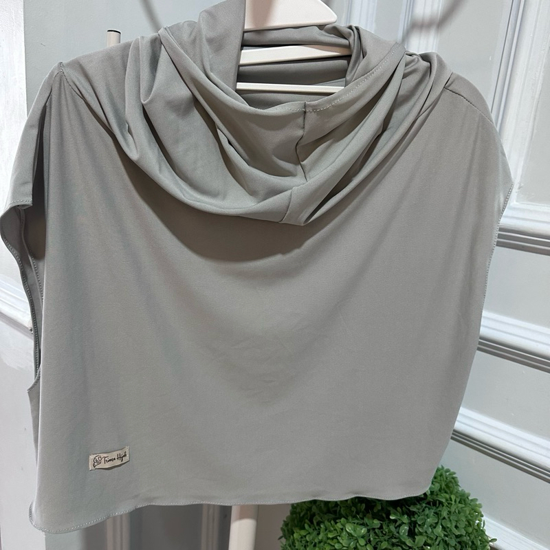 Hijab Rompi Instan Khanisa Outer Sport Nonped Jersey Premium - foto 3