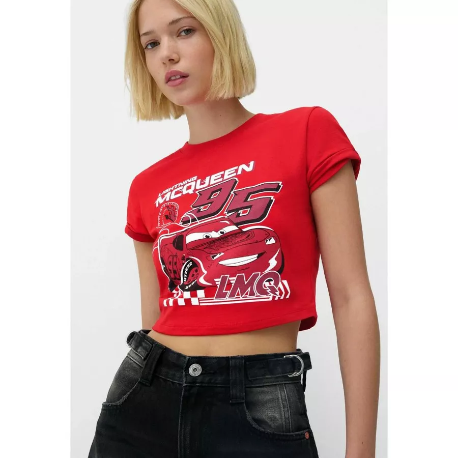 Crop Top - Lightning Mc Queen