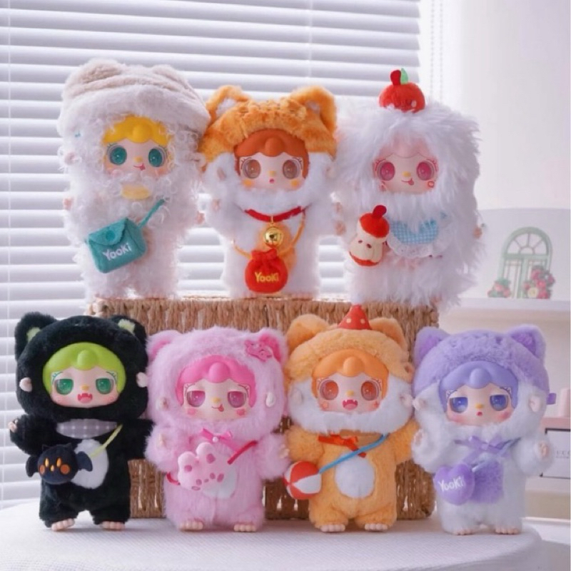 Jual YOOKI V2 Meow Meow Kindergarten Series Plush Blind Box Keychain ...