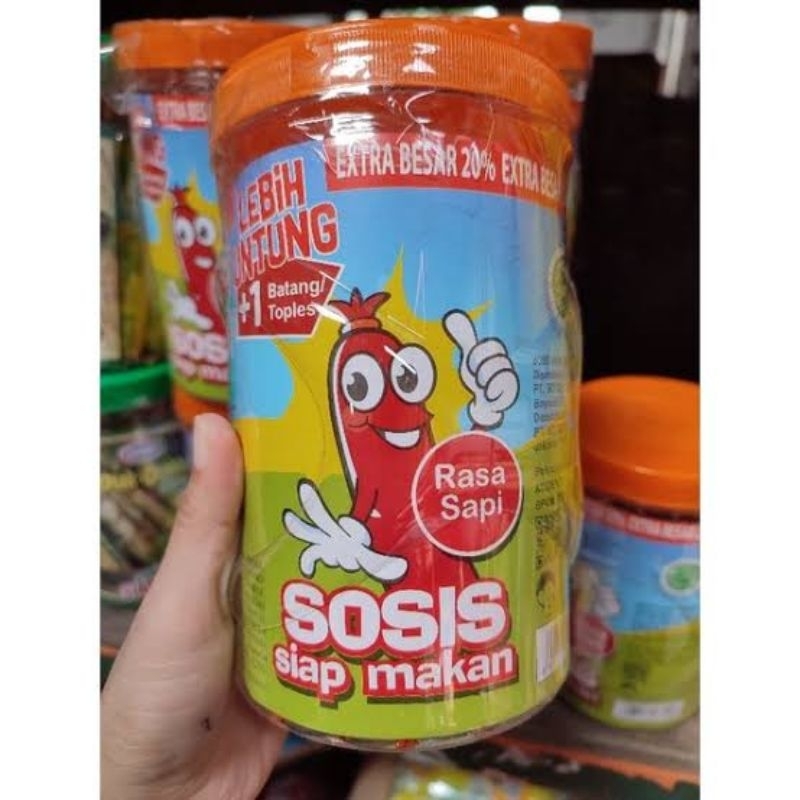 Jual SOSIS SO NICE RASA SAPI TOPLES (24+2PCS) | Shopee Indonesia