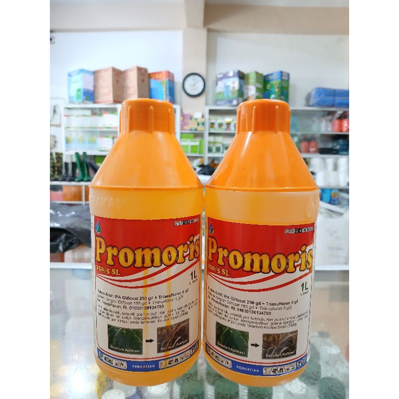 Jual Herbisida Sistemik PROMORIS 250/5 SL - 1 liter | Shopee Indonesia