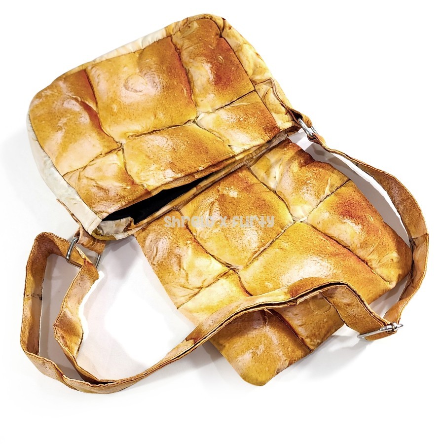 Jual Tas Selempang Puffy Roti Sobek Kasur Shoulder Bag Pluffy Brioche ...