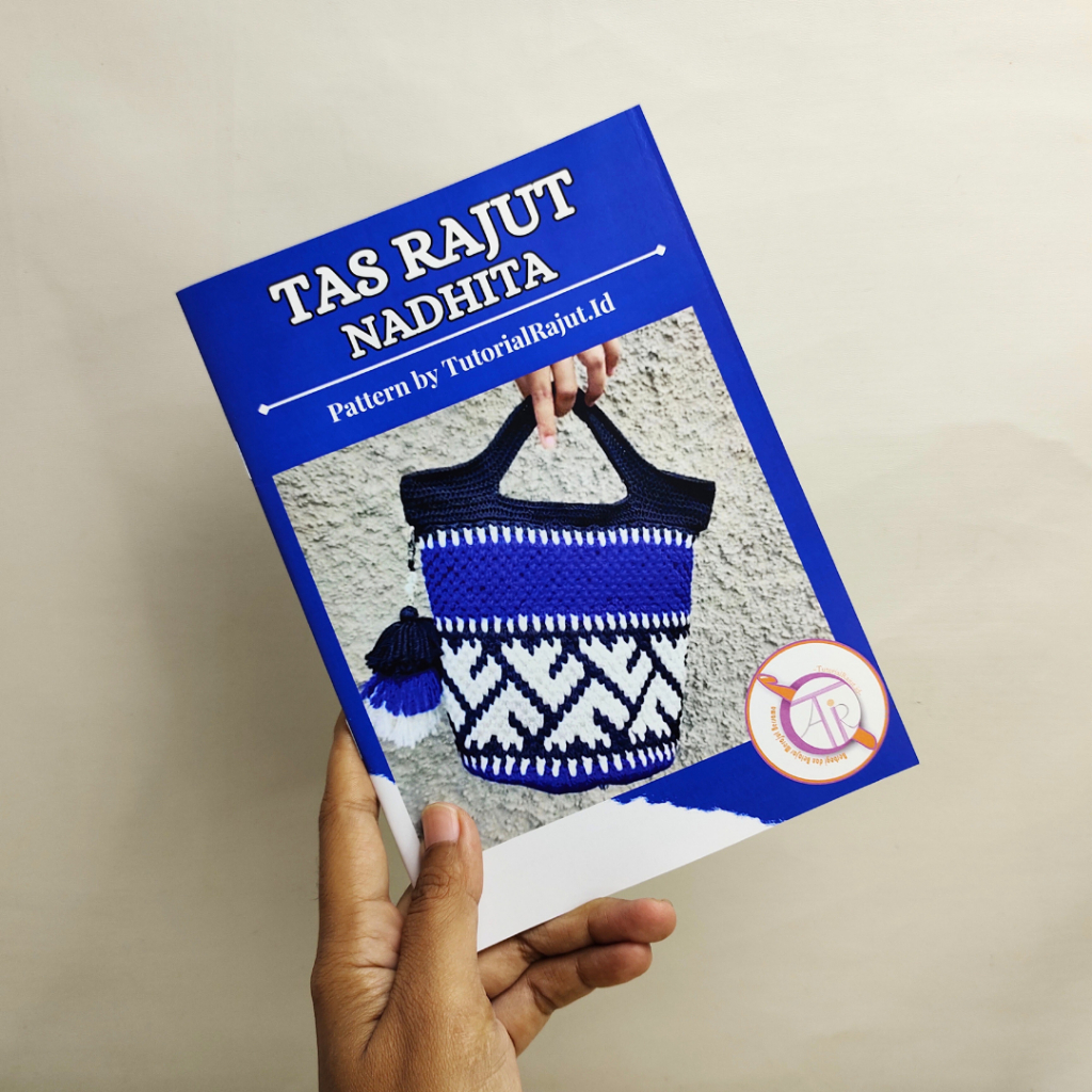 Jual Crochet Pattern Buku Pola Tas Rajut Nadhita Dilengkapi Video ...