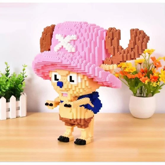 Jual Nano Blocks Medium Tony Chopper X One Piece Series 3D Model ...