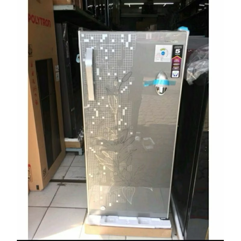 Jual Kulkas 1 pintu Polytron PRA-18J Lemari es 180 liter. Garansi 5 ...