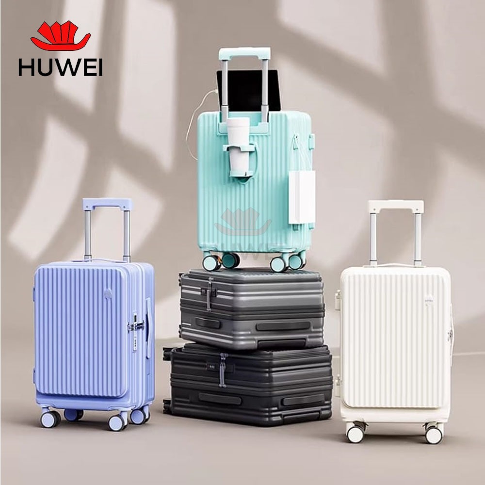 Jual 【HUWEI】koper bagasi dengan kapasitas yang dalam 24 inch koper ...