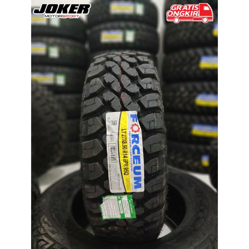 Jual JUAL FORCEUM MT 08 PLUS UKURAN 27X8.5 R14 BAN MOBIL OFFROAD KIJANG ...