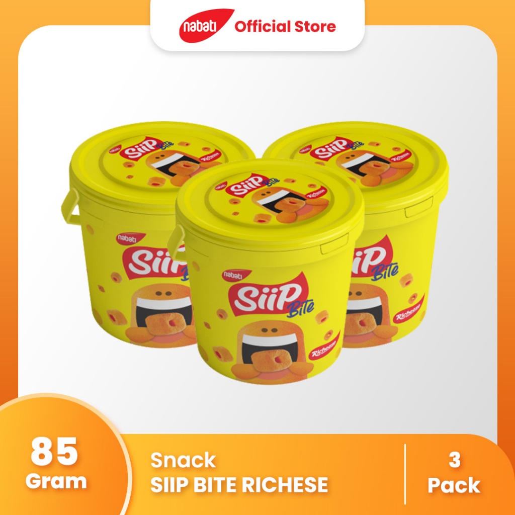 Jual Siip Bites Richeese 85 gr x 3pcs | Shopee Indonesia