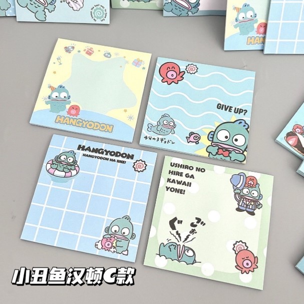 Jual HFM - Sticky notes hangyodon lucu naugthy dog Memo note cute ...