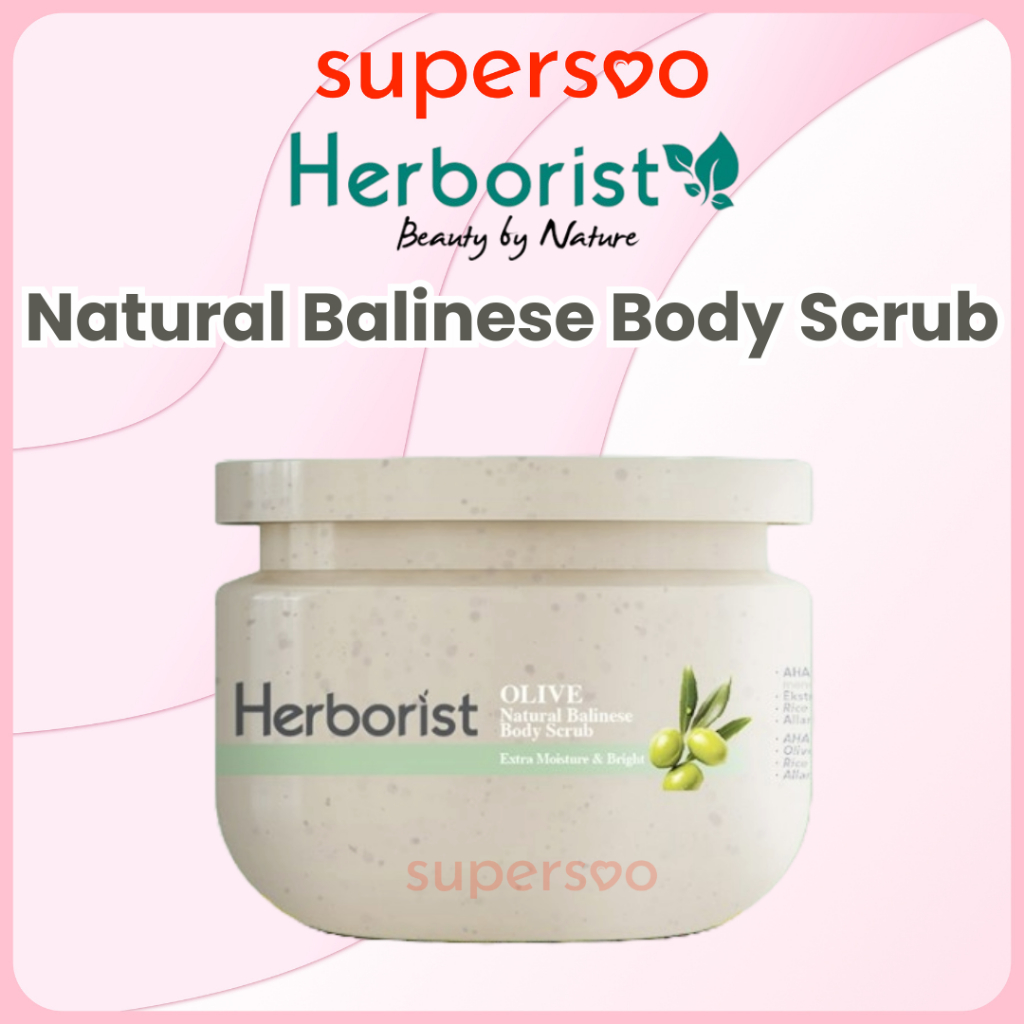 Jual Herborist Natural Balinese Body Scrub AHA-BHA-PHA 100gr 200gr ...
