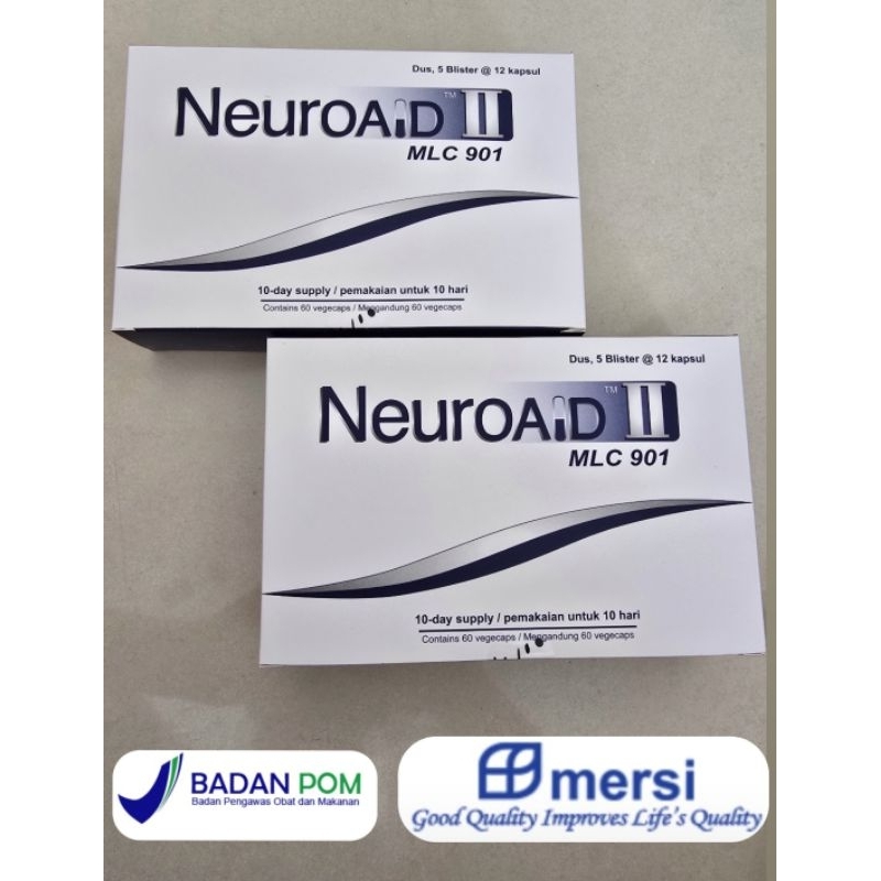 Jual Neuroaid ii MLC 901 bpom pt.mersi isi 60' READY SIAP KIRIM ...
