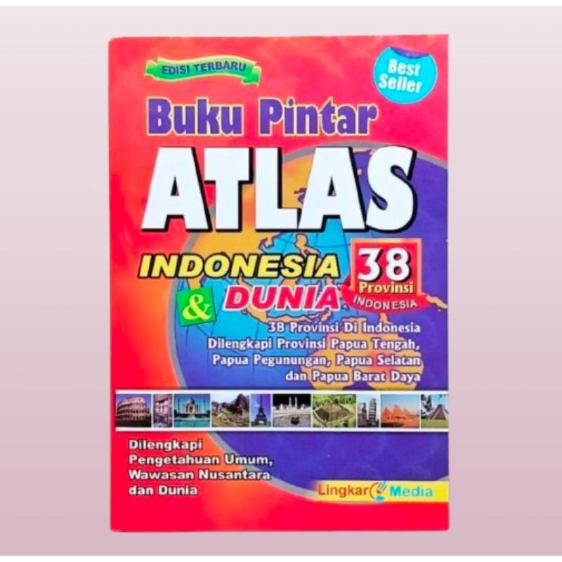 Jual ATLAS INDONESIA DAN DUNIA EDISI 38 PROVINSI LENGKAP DAN TERBARU ...