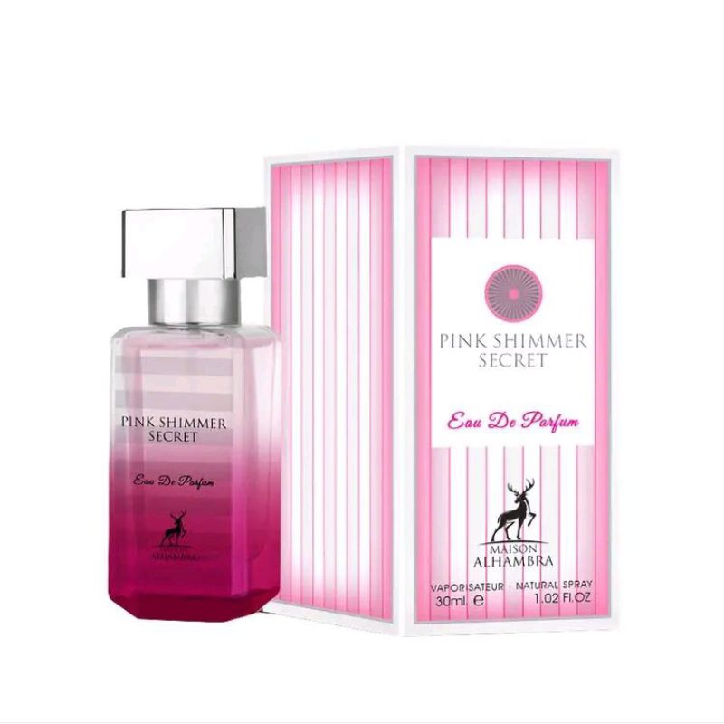 Jual Pink Shimmer Secret by Maison Alhambra 30ml | Shopee Indonesia