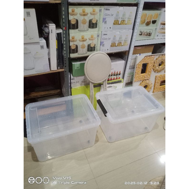 Jual storage box informa 55 liter dengan roda | Shopee Indonesia