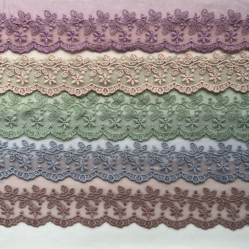 Jual Renda Tile/Renda Tulle/Renda Katun/Renda Jahit/Renda Stretch/Renda ...