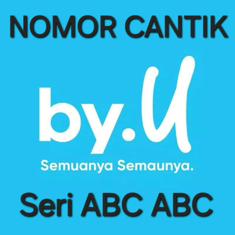 Jual Nomor cantik Telkomsel byu seri ABC ABC | Shopee Indonesia