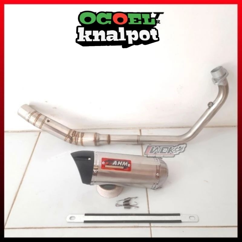 Jual EXZOS MUFFLER AHM M3 HONDA RS 150 WINNER 150 LC 135 V1/V2 RAIDER ...