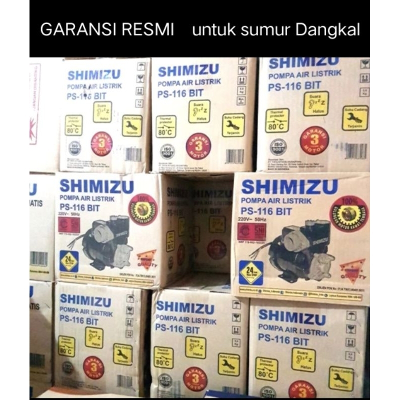 Jual pompa shimizu ps-116 Bit | Shopee Indonesia