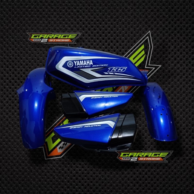 Jual Tangki Tengki Bensin Set Yamaha RX King Rxk Biru Glossy Custom ...