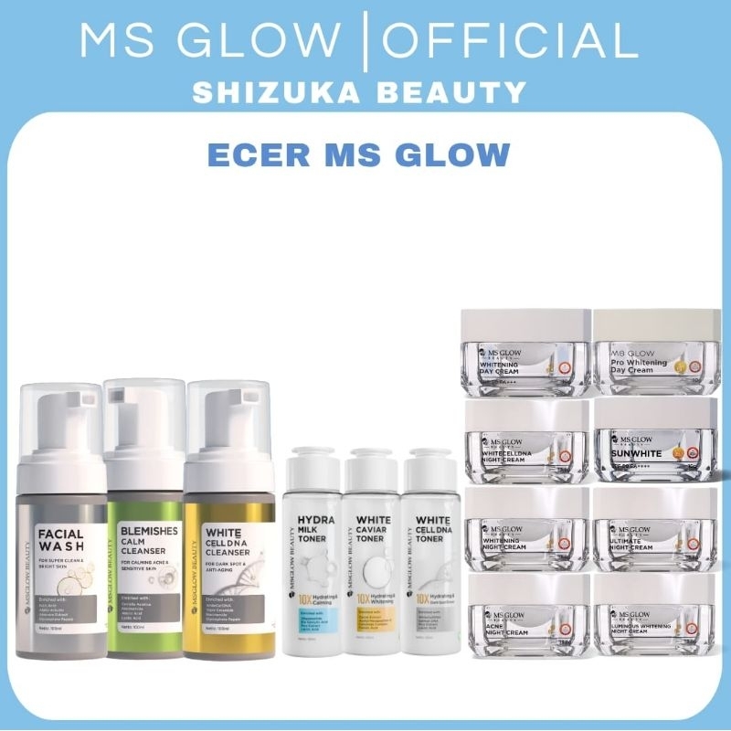 Jual ECERAN MS GLOW ORIGINAL | Shopee Indonesia
