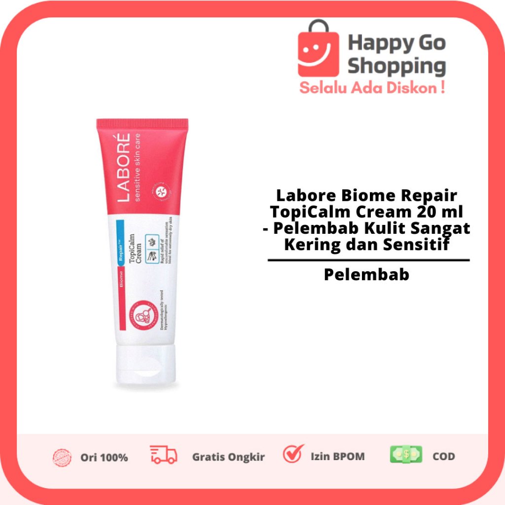 Jual Labore Biome Repair TopiCalm Cream 20 ml - Pelembab Kulit Sangat ...