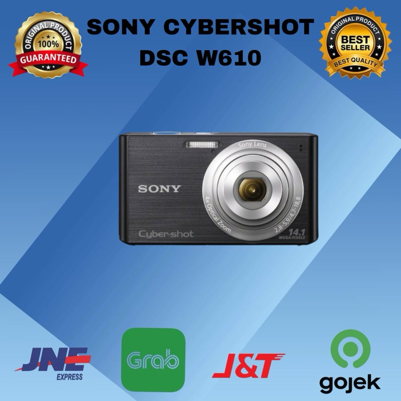 Jual Camera sony Cybershot Dsc W610 - white box , camera only | Shopee ...